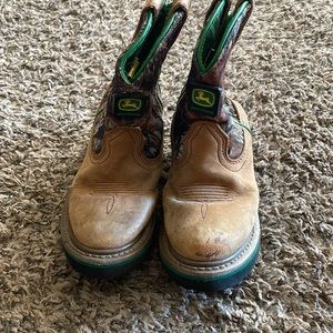 John Deere boys boots.